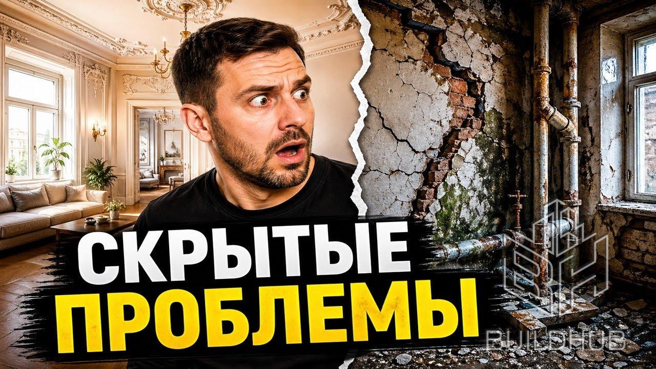 Если купил КВАРТИРУ в СТАРОМ ФОНДЕ? 5 ошибок на МИЛЛИОНЫ