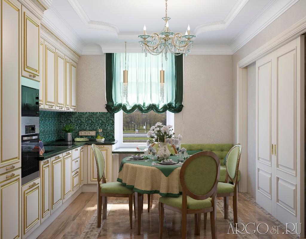 Изумрудная квартира на ул Пионерская